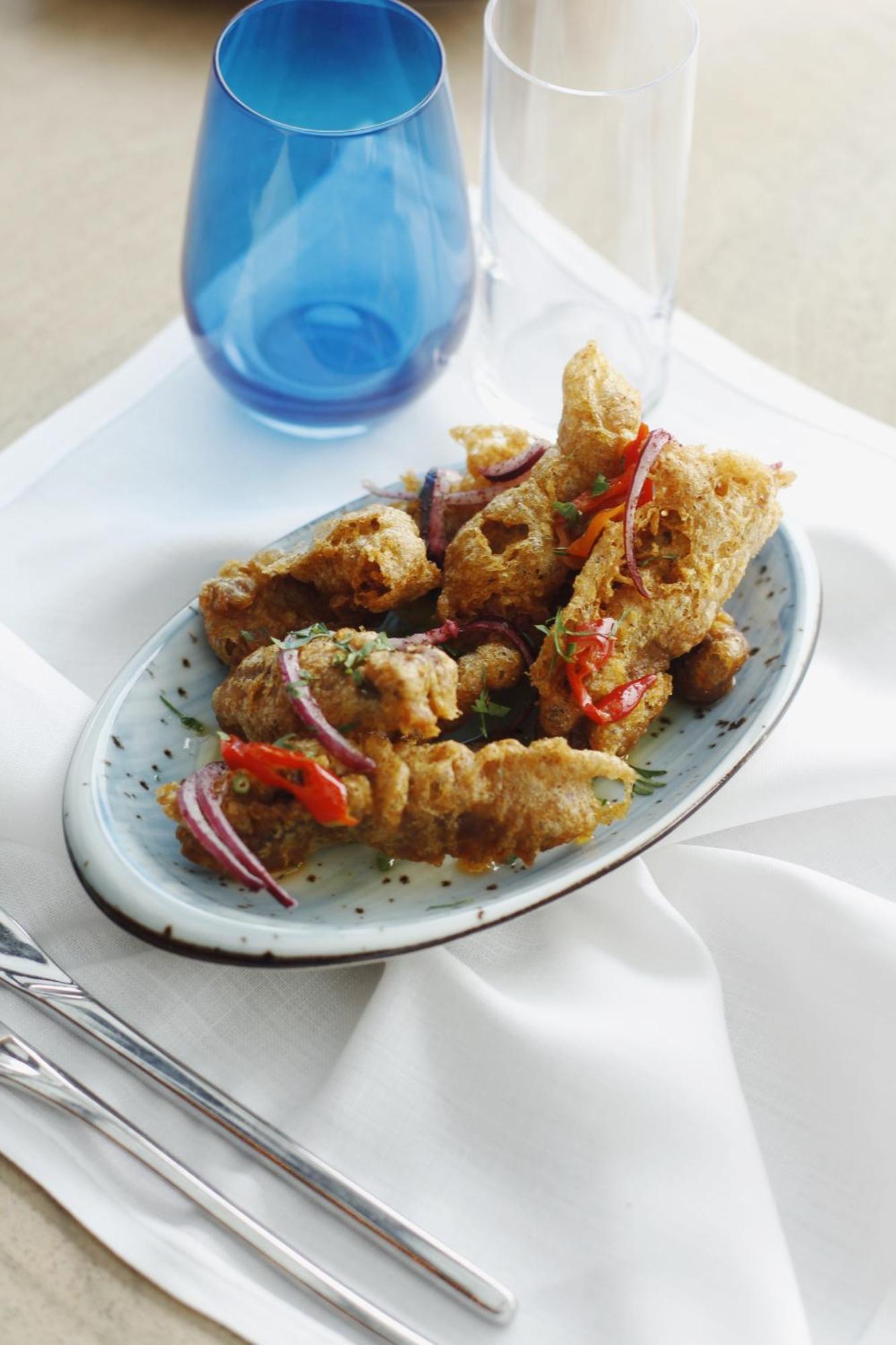 10 Karakoy Hotel Istanbul Exterior foto A plate of haloumi chips