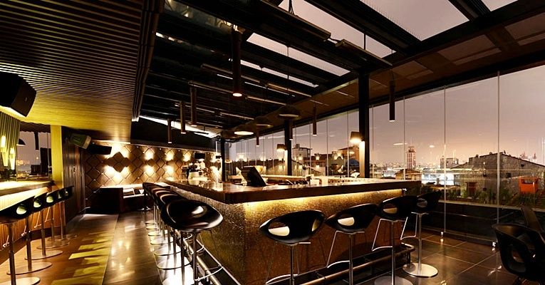 10 Karakoy Hotel Istanbul Exterior foto The bar at the 101 bar